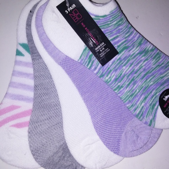 Set of 5 No Boundaries‎ Socks - Picture 2 of 4